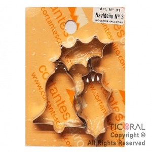 CORTANTE C 31 NAVIDE�O N.3 x 1